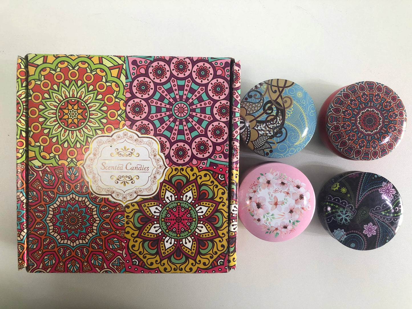 12pc Scented Candles Set.