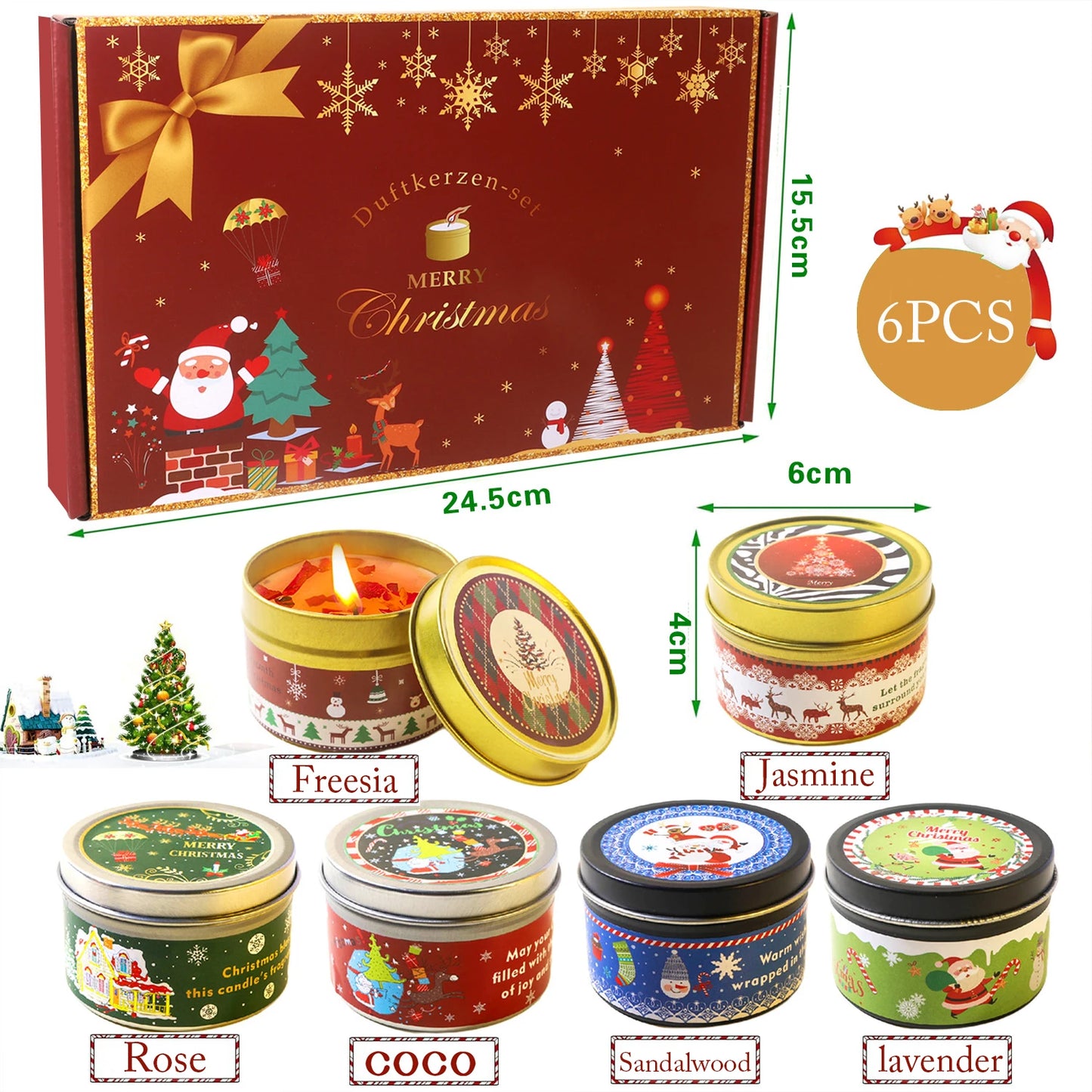 Christmas Atmosphere Aromatherapy Set.