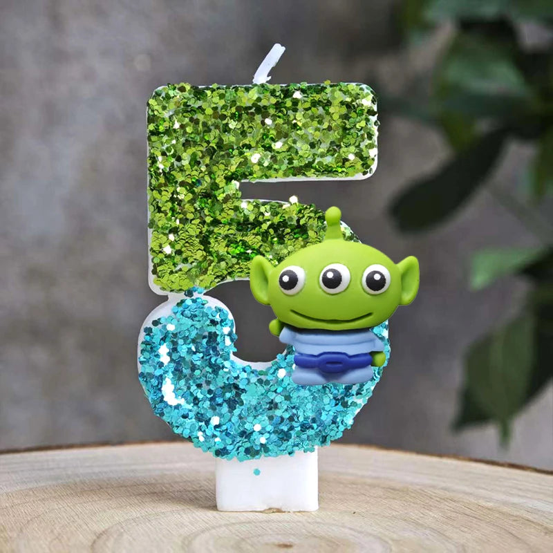 Toy Story Buzz Lightyear Candles.