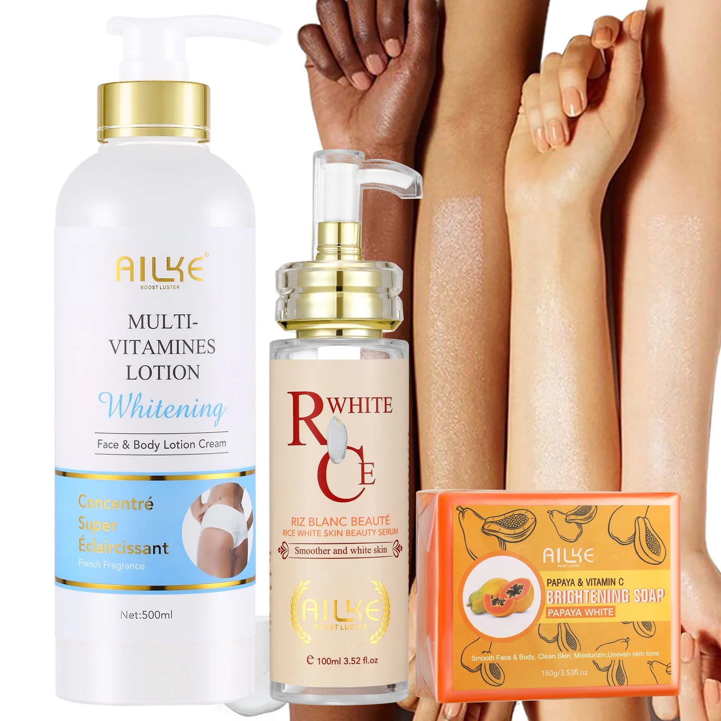 Multi Vitamin Body Lotion With Vitamins A,E,B3,B5,