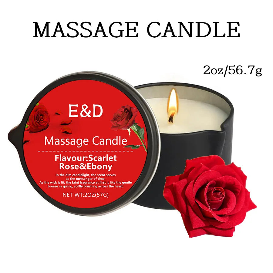 Massage Oil Candle, for Stress Relief.