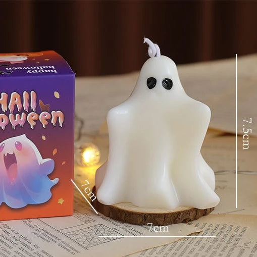 Halloween Ghost Candle.