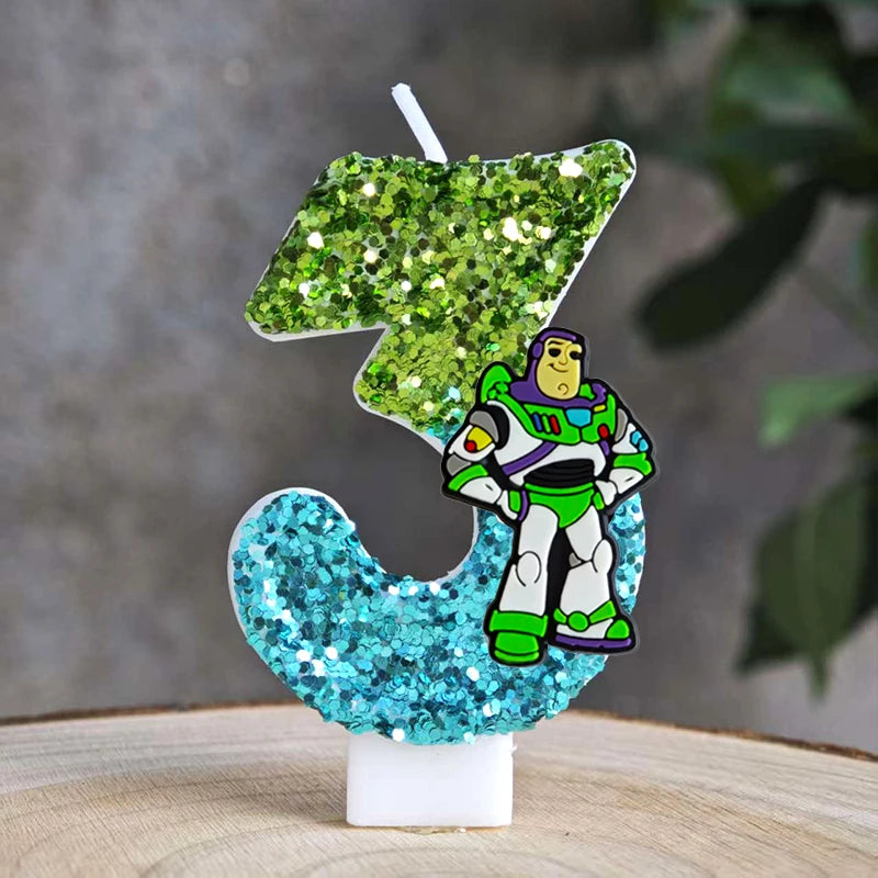 Toy Story Buzz Lightyear Candles.