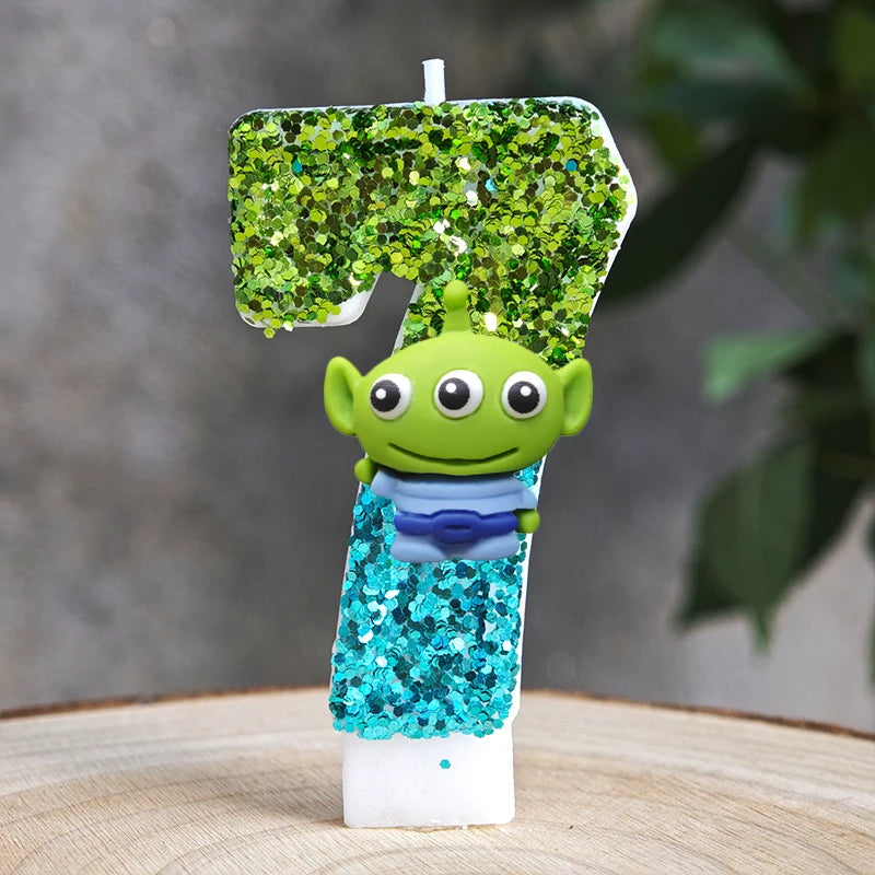 Toy Story Buzz Lightyear Candles.