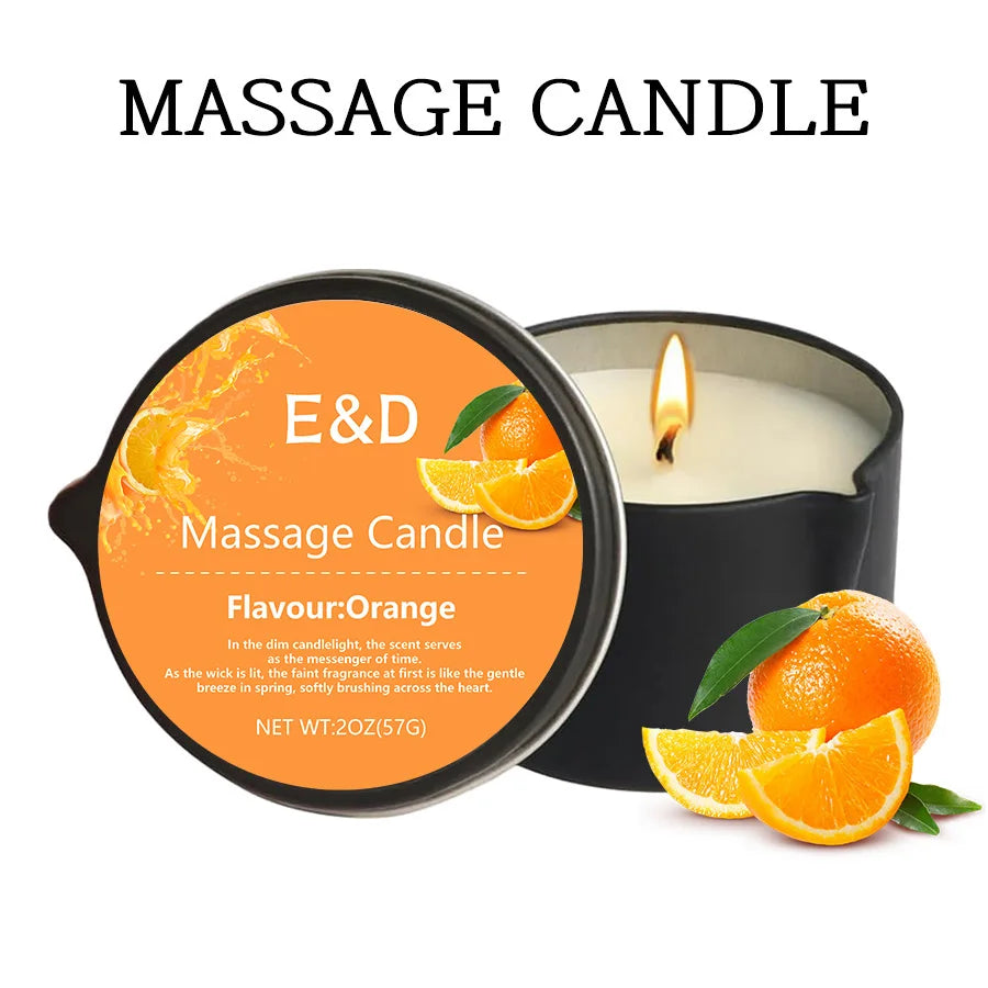 Massage Oil Candle, for Stress Relief.