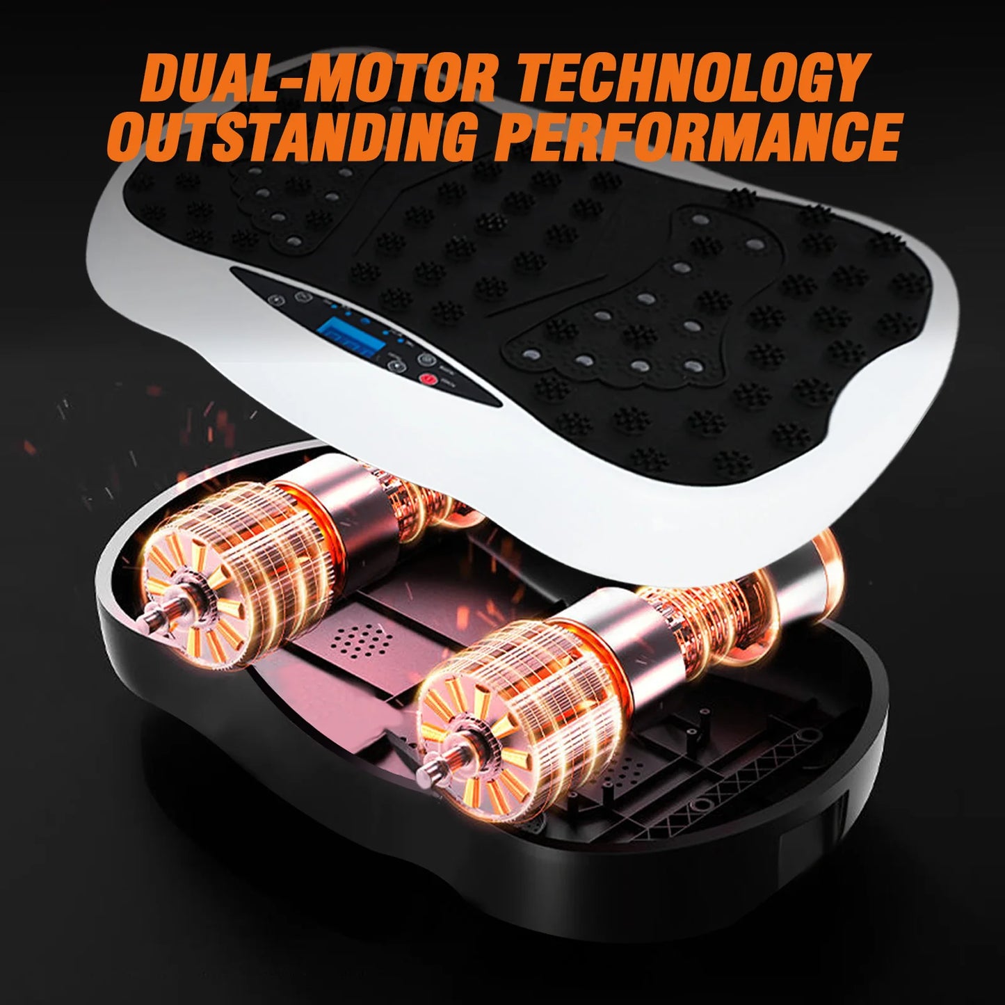 Full-Body Vibration Plate Exercise Machine.