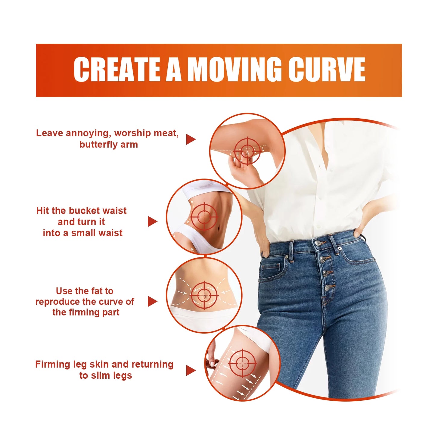 Fat Burning Slimming Gel Anti Cellulite.
