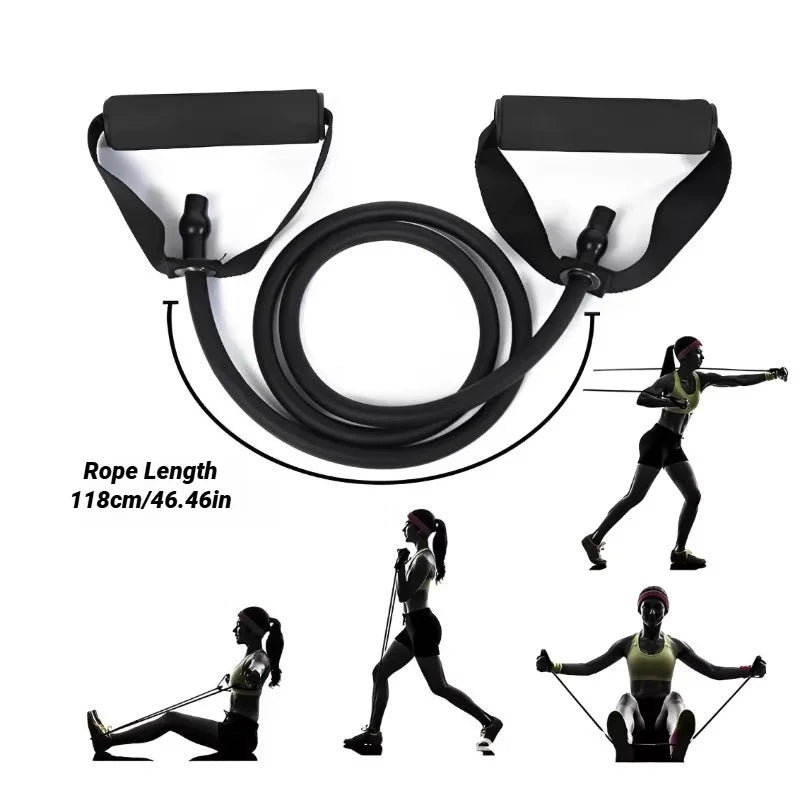 Multi-level workout resistance bands for men and woman