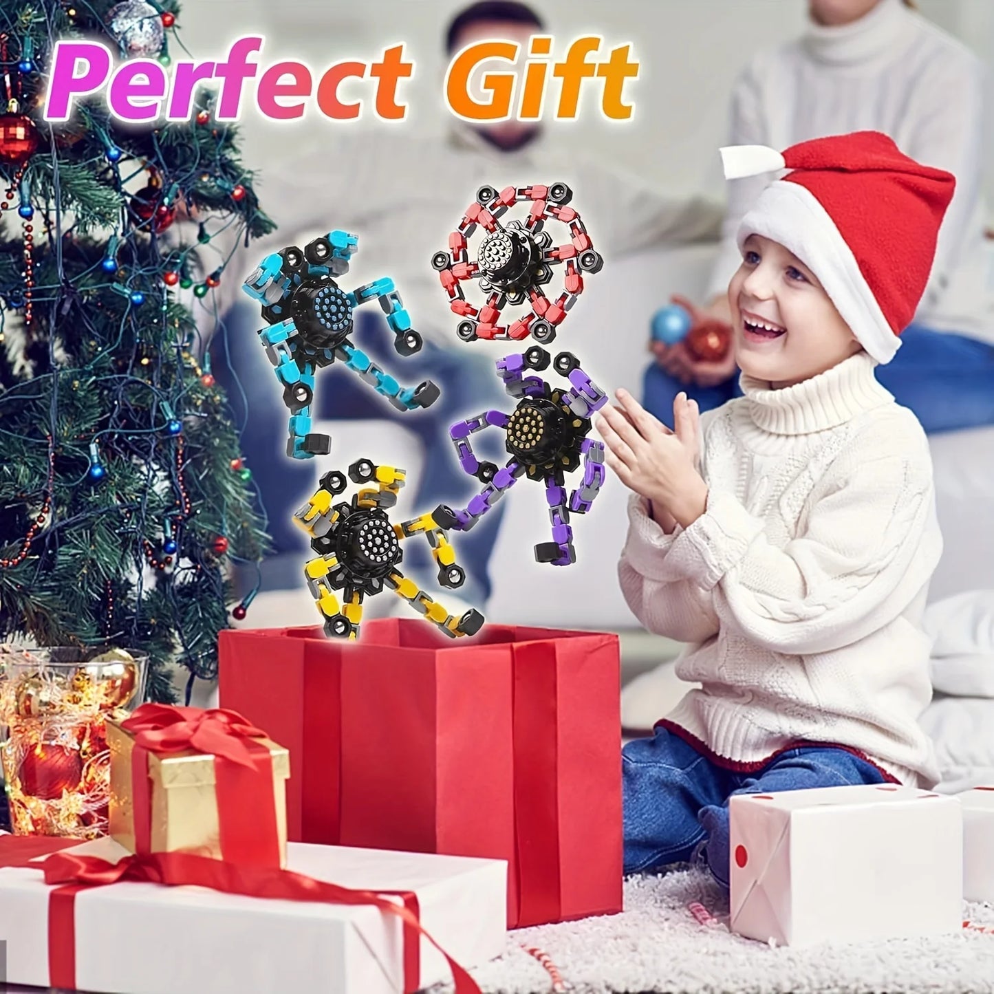 Transformable Fidget Spinners for Kids