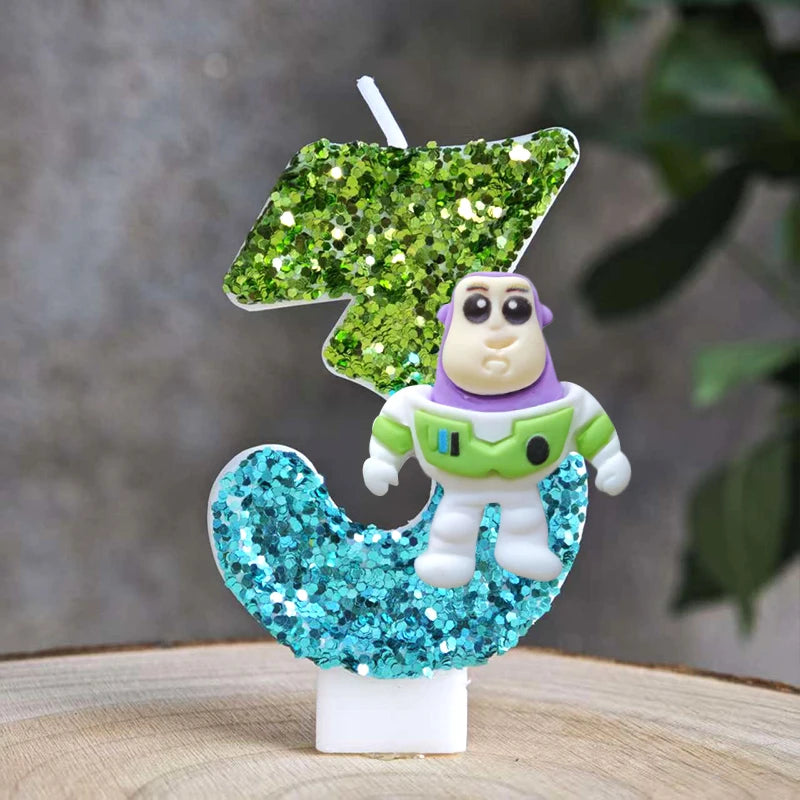 Toy Story Buzz Lightyear Candles.