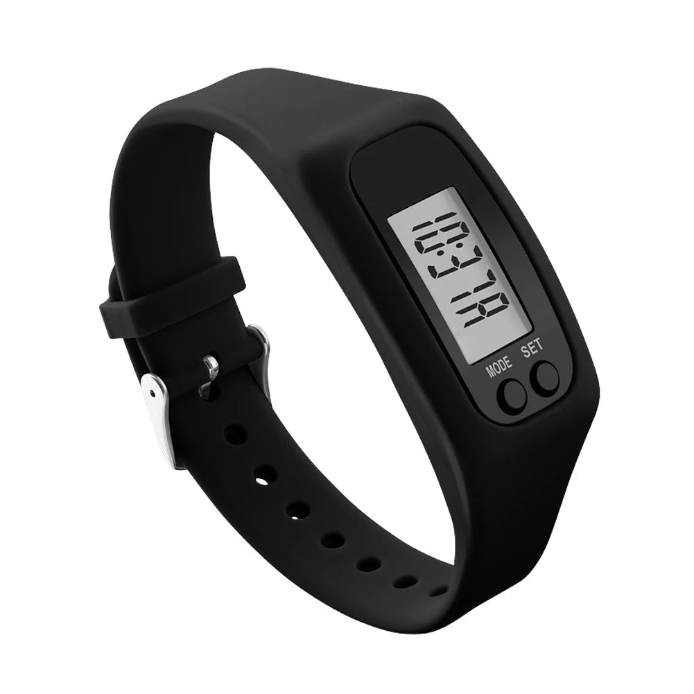 LED Pedometer Bracelet Wrist Calorie Counter