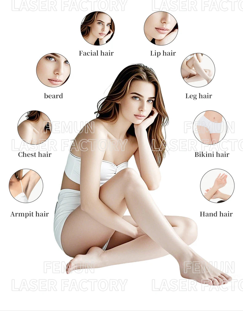 2 in 1 Hair Removal Machine Depilation Tattoo Removal