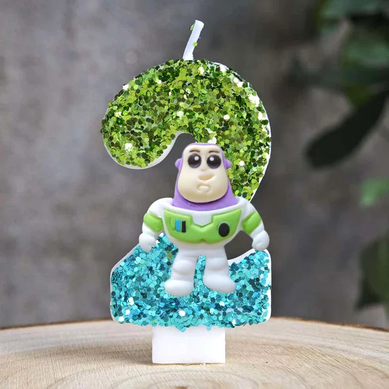 Toy Story Buzz Lightyear Candles.