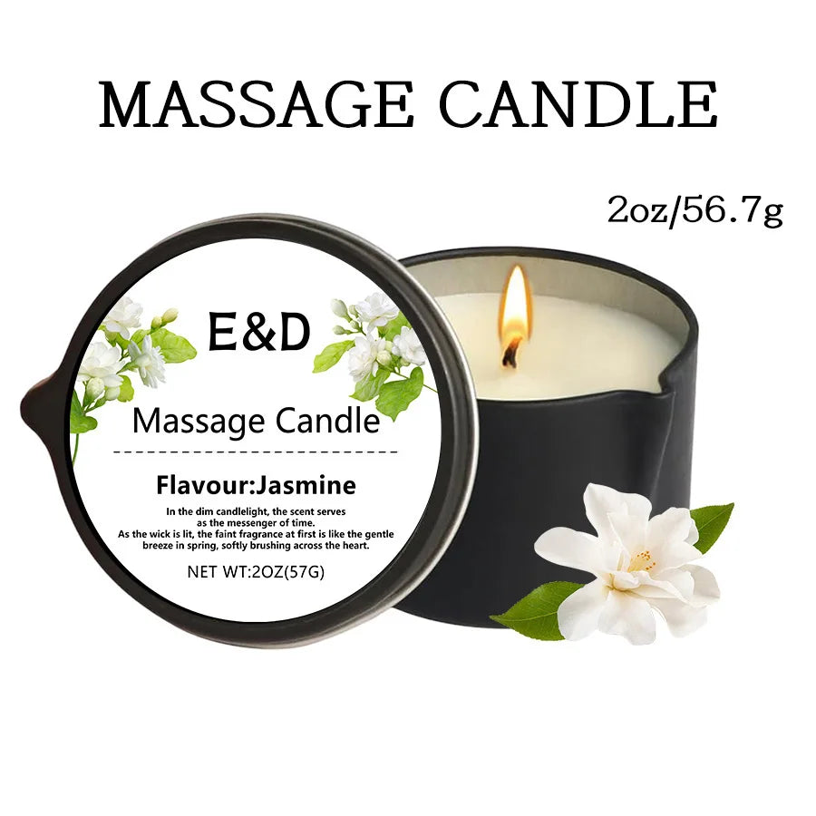 Massage Oil Candle, for Stress Relief.
