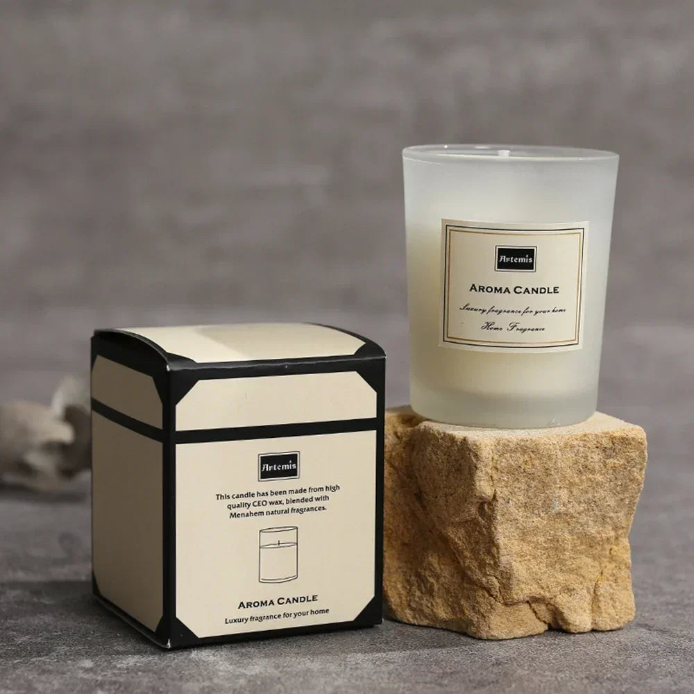 Romantic Long-Lasting Aromatherapy Candles.