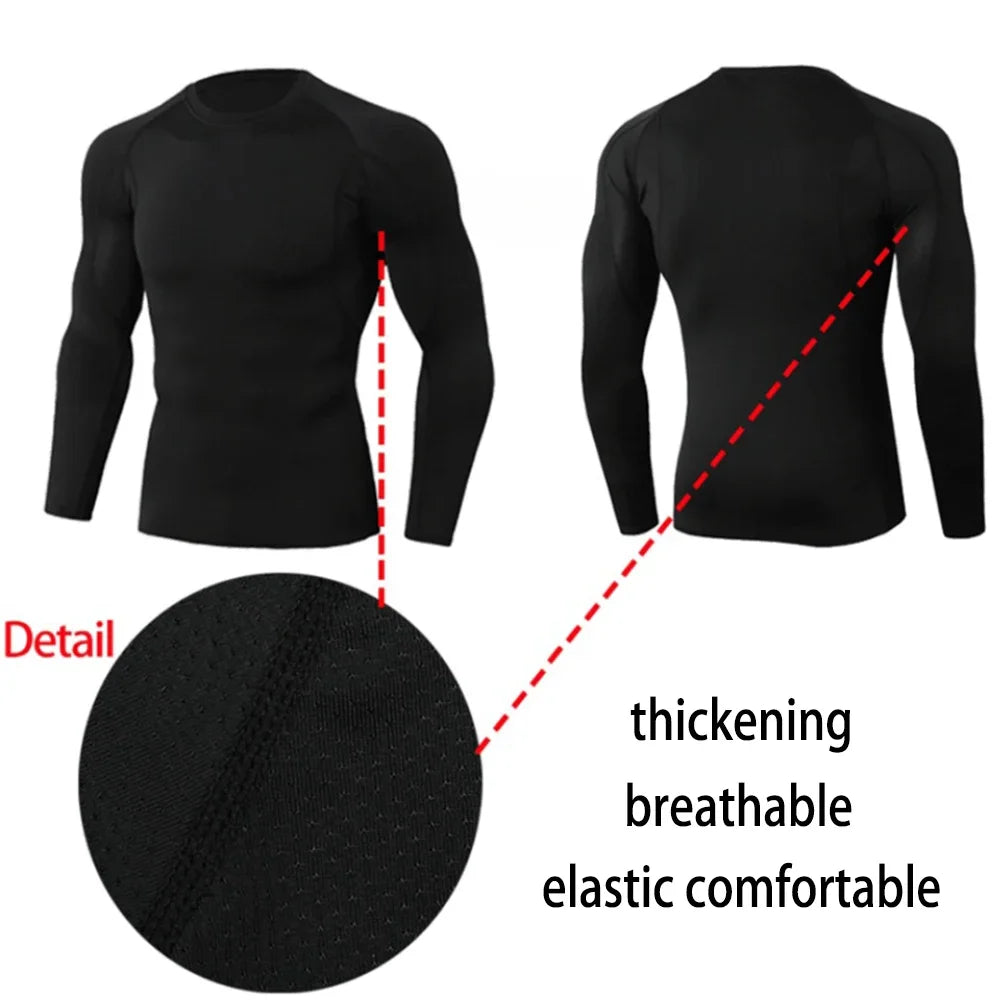 Compression Shirt Cycling Clothing.