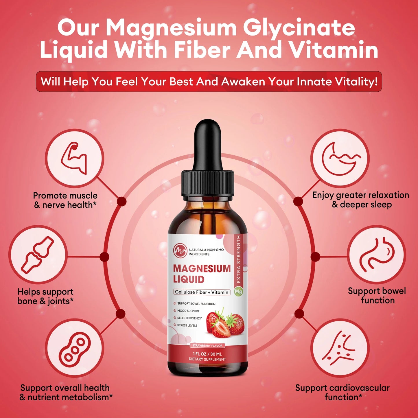 Magnesium Glycinate Liquid Drops.
