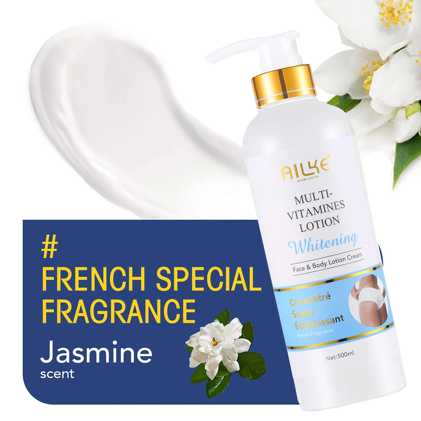 Multi Vitamin Body Lotion With Vitamins A,E,B3,B5,