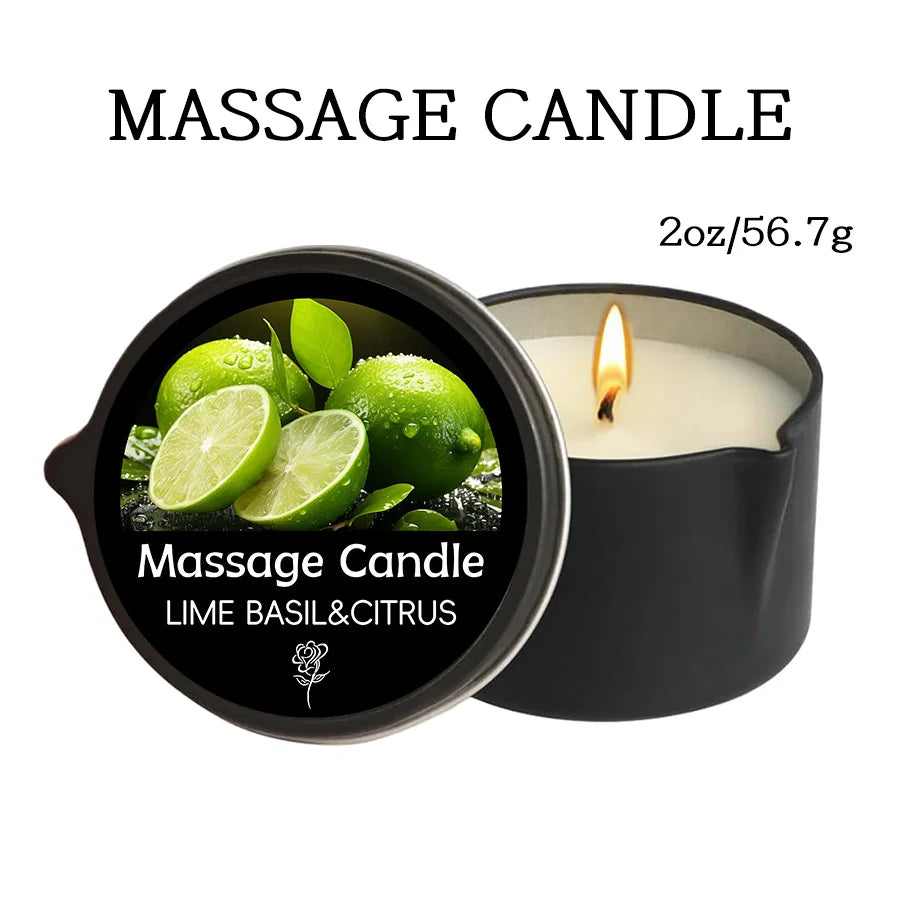 Massage Oil Candle, for Stress Relief.