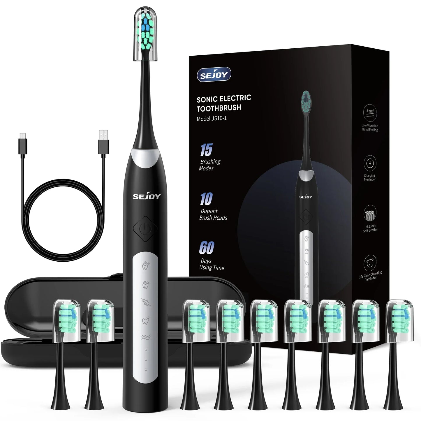 Sejoy Cordless Water Flosser for Teeth Cleaning