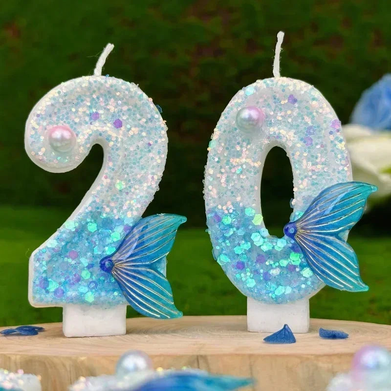 Girl Boy Birthday Number Candles.