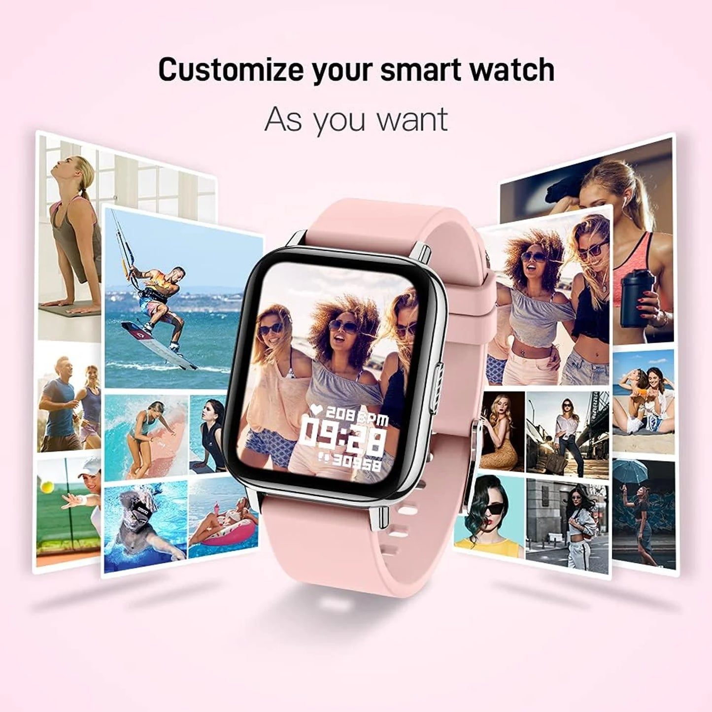 Smart Watch, Fitness Tracker for Men Women,