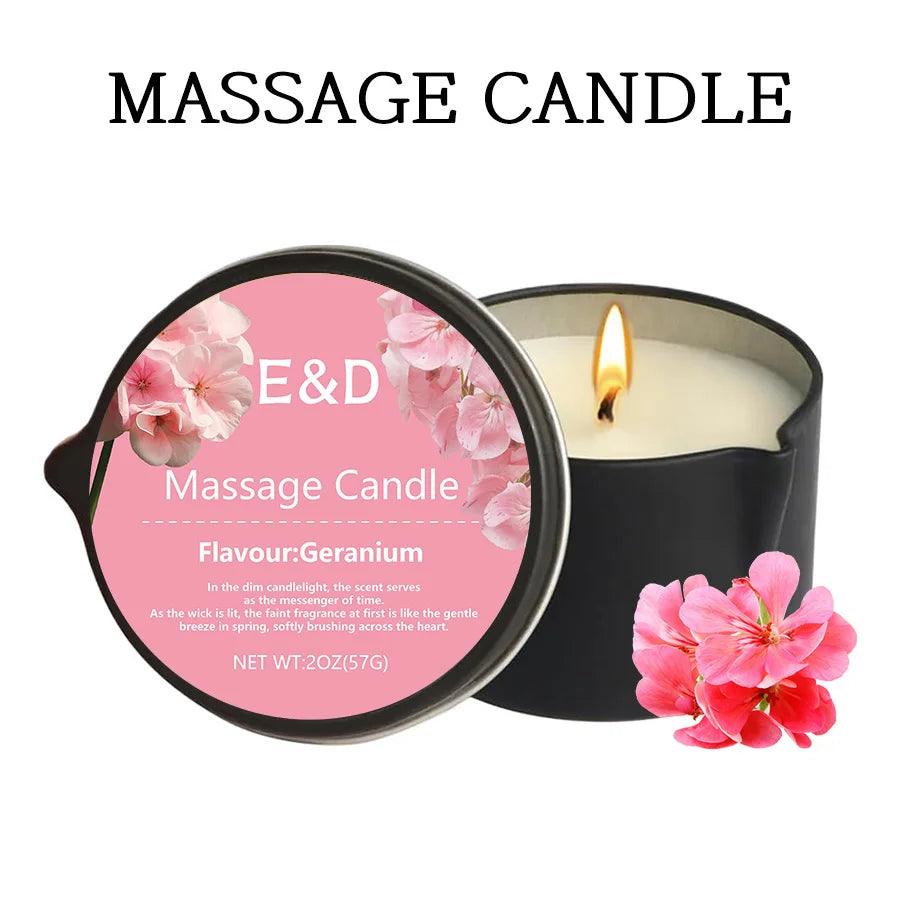 Massage Oil Candle, for Stress Relief.