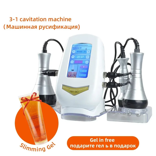 3-in-1 Vacuum 40K Slimming Cavitation Machine