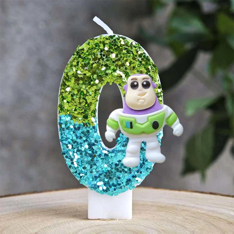 Toy Story Buzz Lightyear Candles.