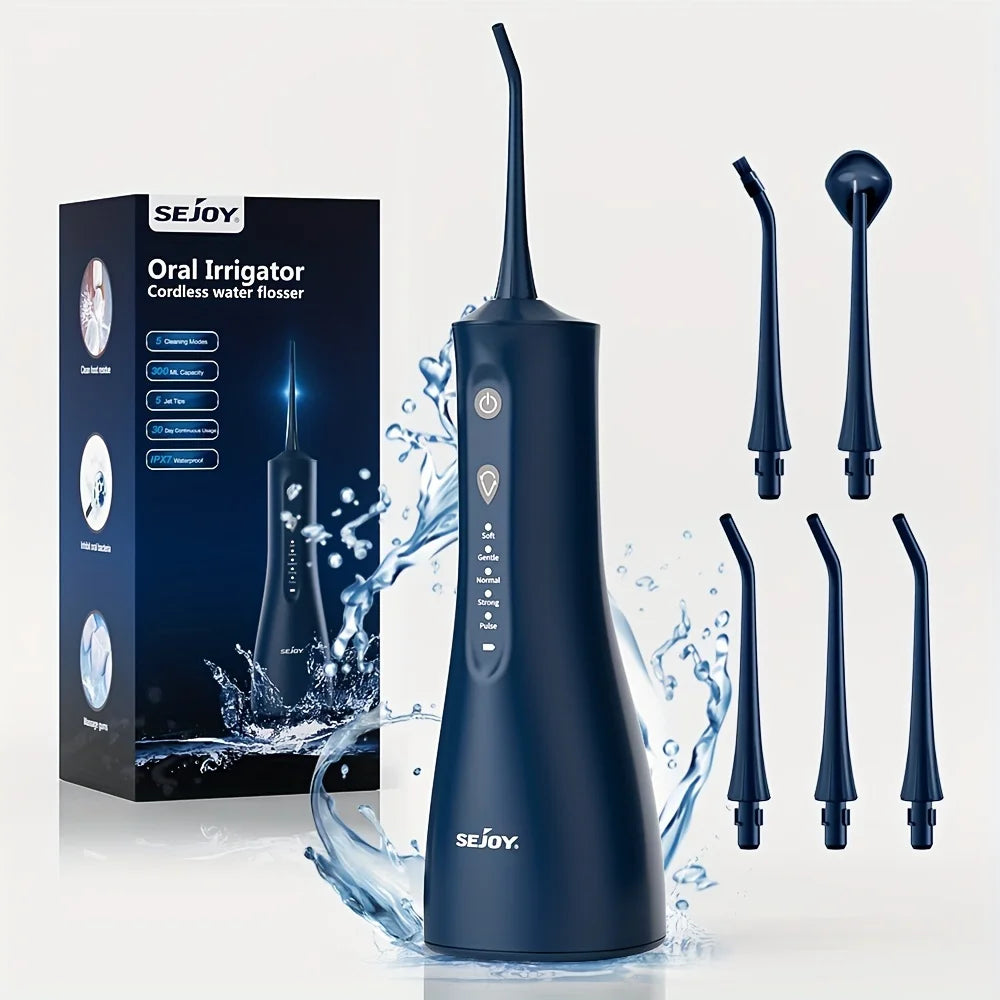Sejoy Cordless Water Flosser for Teeth Cleaning