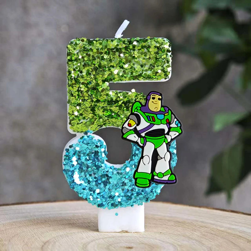 Toy Story Buzz Lightyear Candles.
