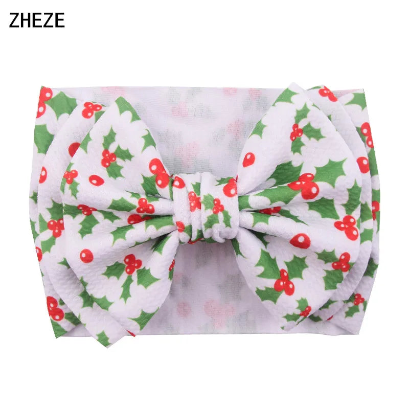 Big Double Layer Hair Bow Headband For Baby Girls