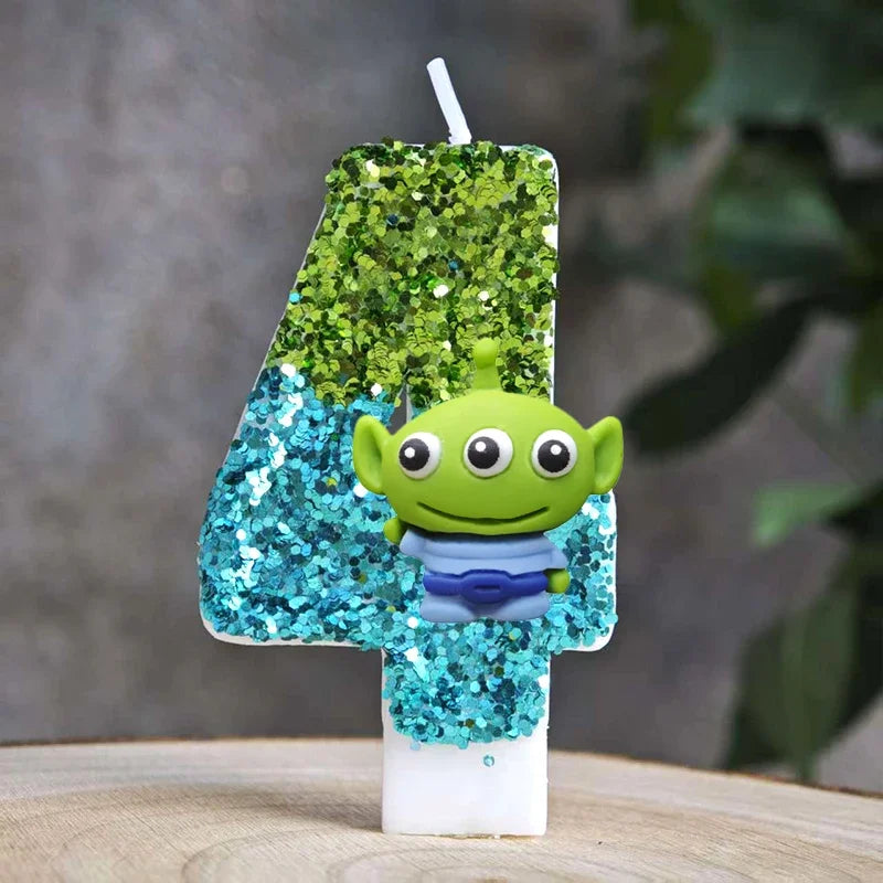 Toy Story Buzz Lightyear Candles.