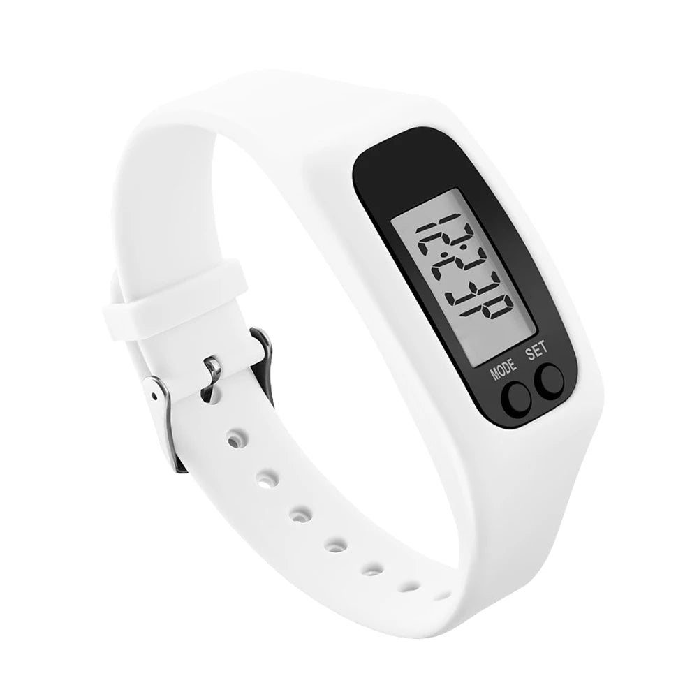 LED Pedometer Bracelet Wrist Calorie Counter