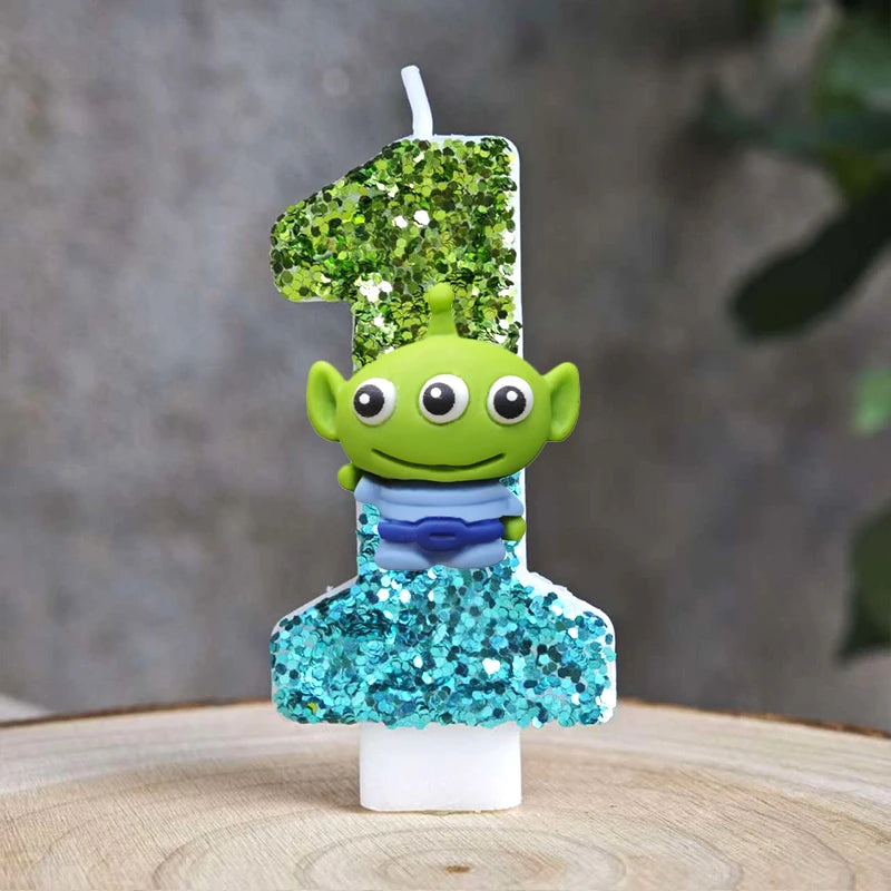 Toy Story Buzz Lightyear Candles.