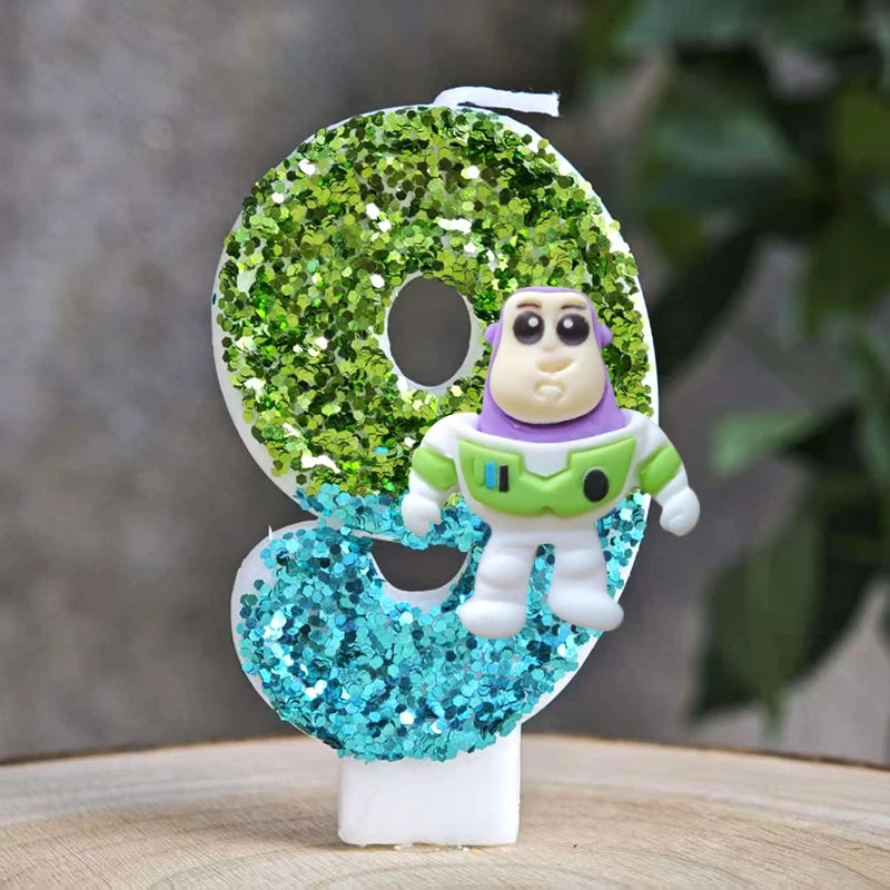 Toy Story Buzz Lightyear Candles.