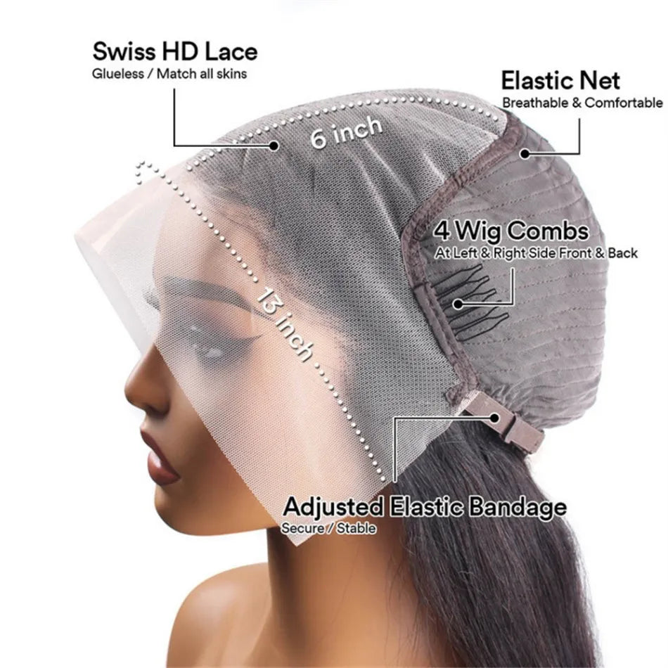 Body Wave Burgundy, Human Hair Wigs For Women.