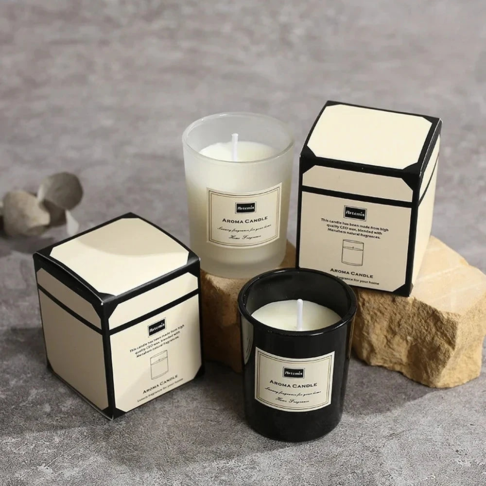 Romantic Long-Lasting Aromatherapy Candles.
