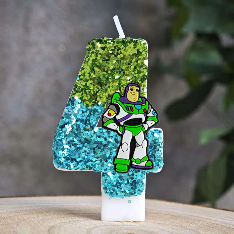 Toy Story Buzz Lightyear Candles.