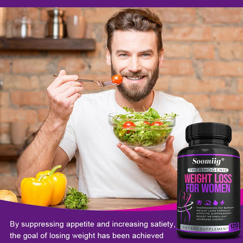 Thermogenic Fat Burner - Natural Appetite Suppressant,