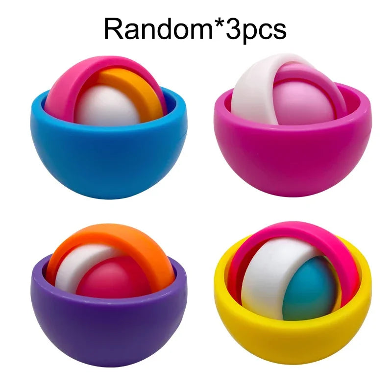3D Rotation Ball Fidget Sensory Hand Fidget Spinner