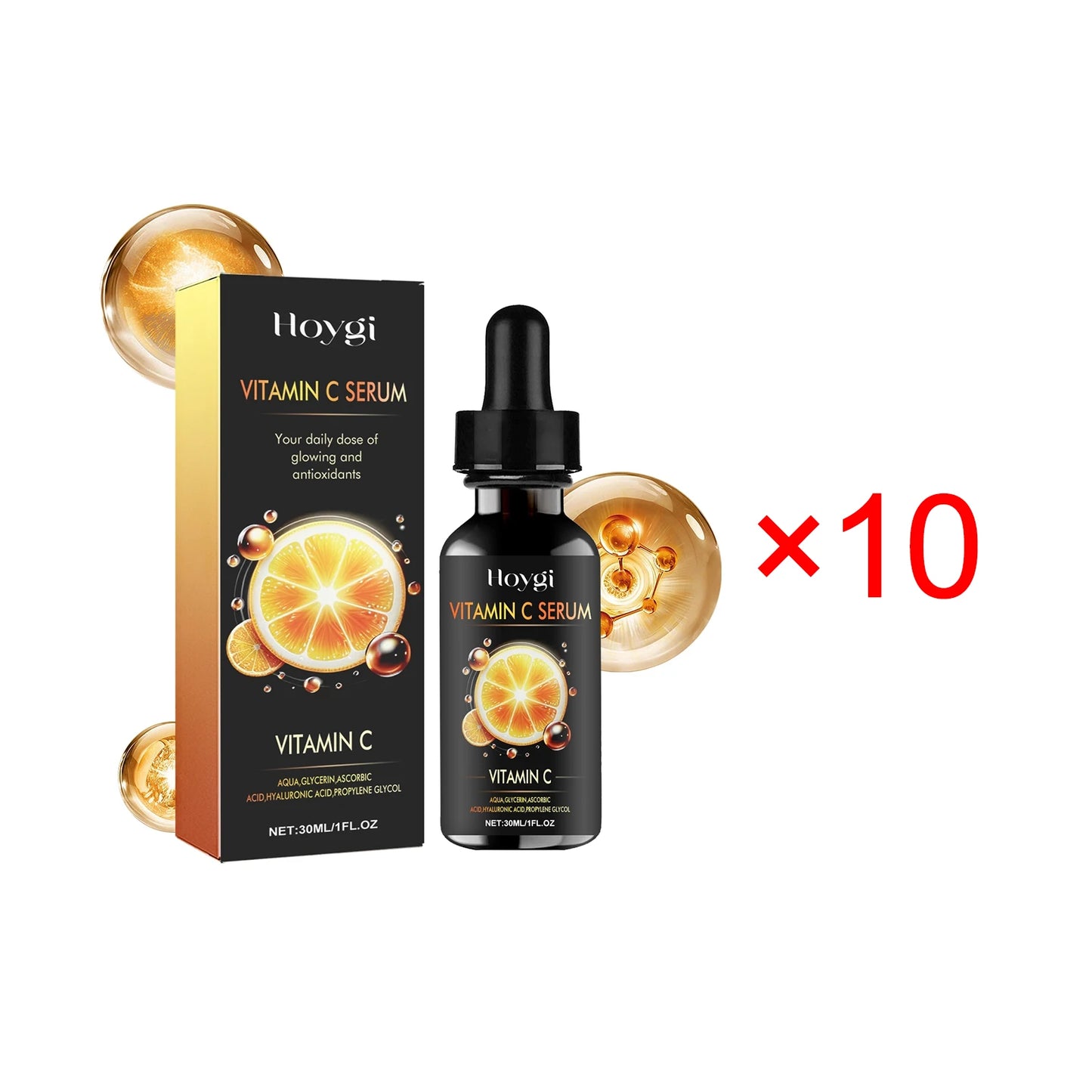 Vitamin C Nourish Face Serum Reduce Fine Line and Wrinkles.