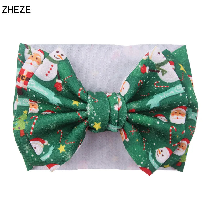 Big Double Layer Hair Bow Headband For Baby Girls