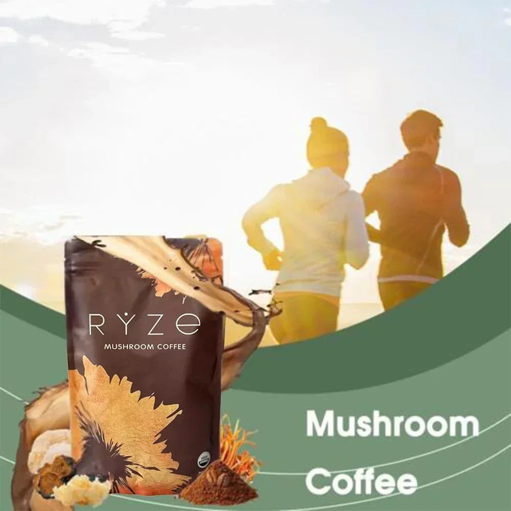 Organic Mushroom Coffee - Supports Immune Stress, Digestion