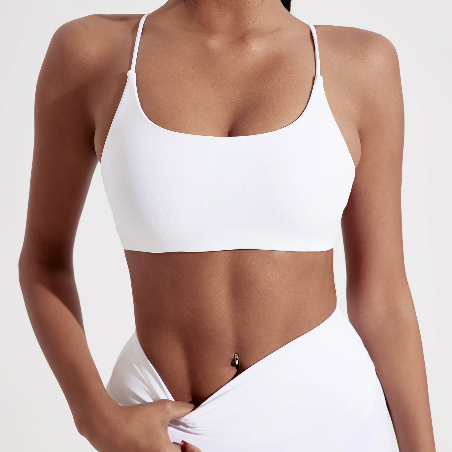 Cross Back Women Fitness Sports Bra.