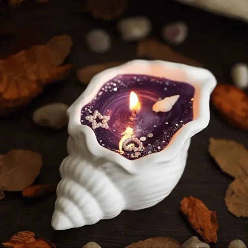Sea Shell Aromatherapy Candle.