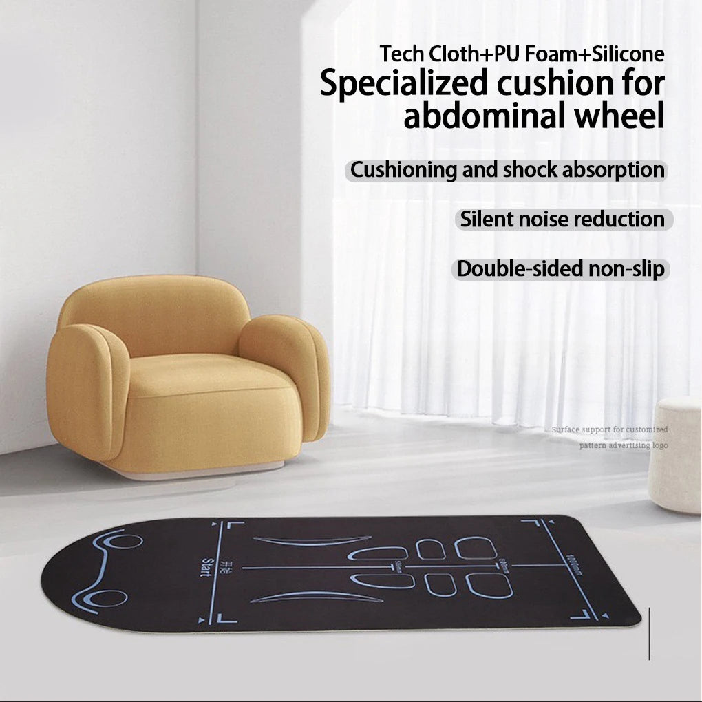 yoga Wheel Roller Non Slip Pilates And Bodybuilding