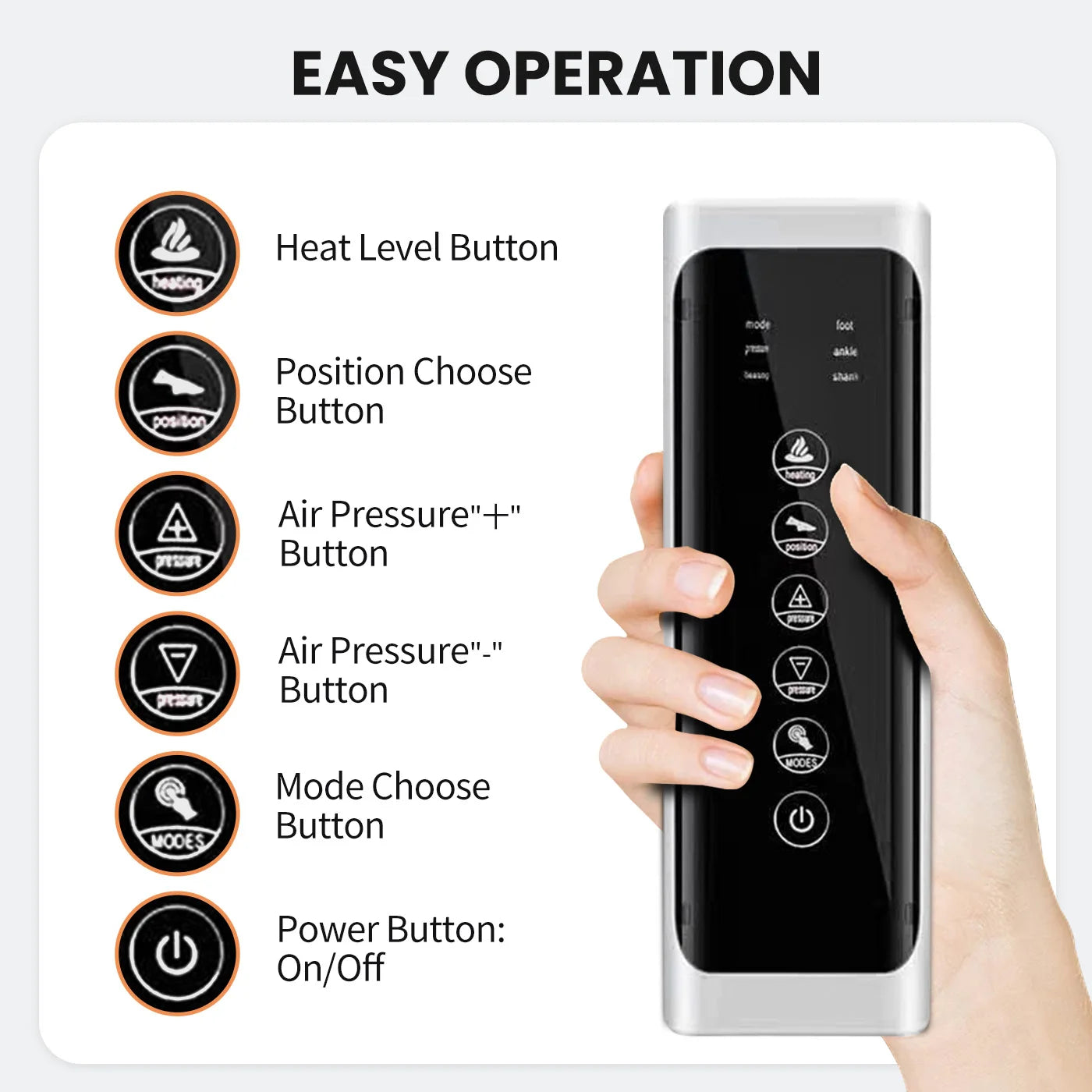Electric Leg Massager Machine.