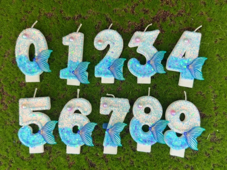 Girl Boy Birthday Number Candles.