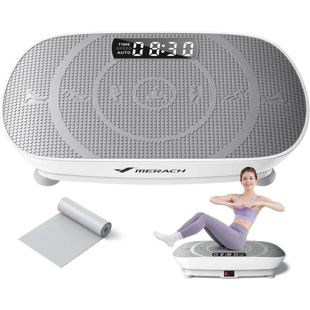 Vibration Plate Exercise Machine, Whole Body Workout.